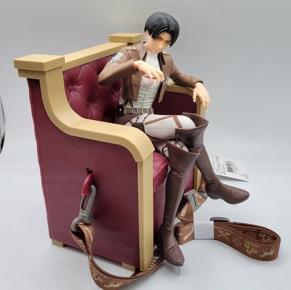 Attack On Titan Levi Ackerman Popcorn Bucket Universal Studios Japan USJ - Picture 1 of 7